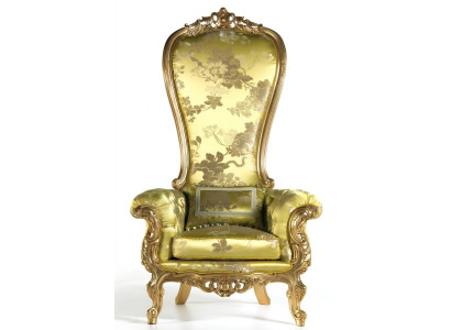 Eetkamer armstoel gestoffeerde stoel luxe fauteuil stoel stoelen studeerkamer meubels