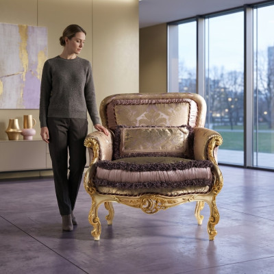 Eetkamer armstoel gestoffeerde stoel luxe fauteuil stoel stoelen thuiskantoormeubels