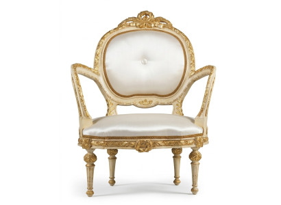Eetkamerstoel Fauteuil Bekleding Meubel Klassieke Italiaanse Inrichting Troon Nieuw