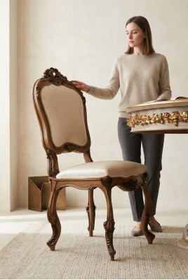 Eetkamerstoel meubels barok rococo eettafel stoelen Italiaanse inrichting nieuw