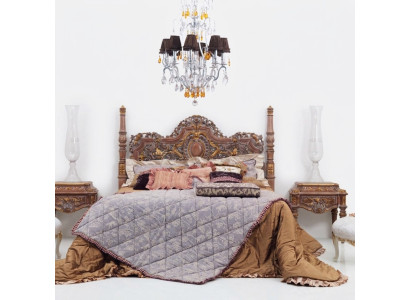 Bed Chesterfield Furniture Beds Italian Decor Double Bed Luxury Italy