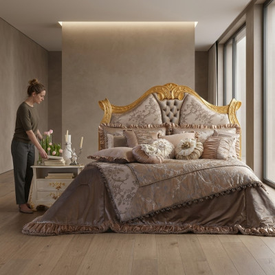 Luxe Chesterfield-stijl hoofdeinde voor uw bed