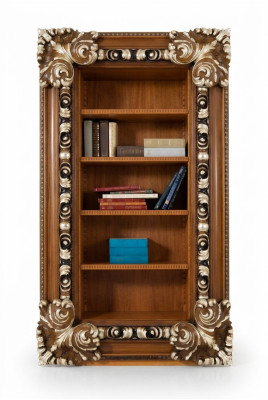 Boekenplank kast Woonkamer Boekenplank Houten kantoorkast Kasten Italië Nieuw