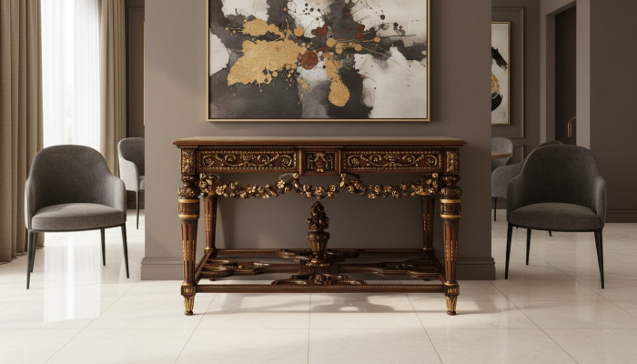 Ontwerp bureau Luxe tafel Kantoorinrichting Italiaanse stijl Meubels Tafels