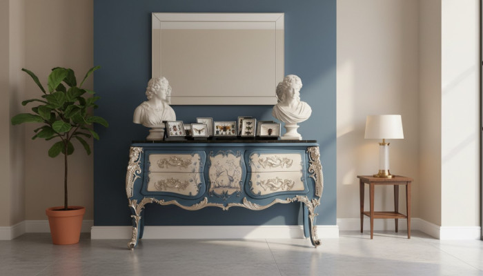 Commode dressoir houten kast dressoir Italiaans design luxe meubels echt hout