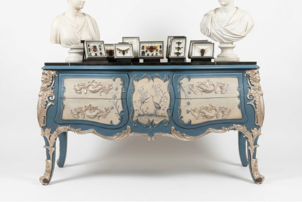 Commode dressoir houten kast dressoir Italiaans design luxe meubels echt hout