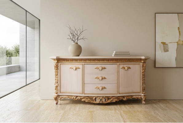 rtv tv televisiekast dressoir bijzettafel laag meubel kast woonkamer plank luxe