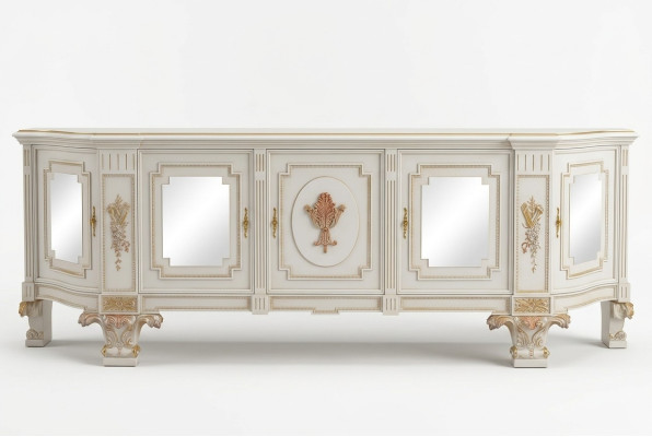 Laden kast Houten kast Woonkamermeubels TV Wandmeubelen Design Sideboard Italië