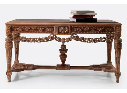 Bureau meubels tafel kantoor echt hout inrichting houten tafels bureaus nieuw