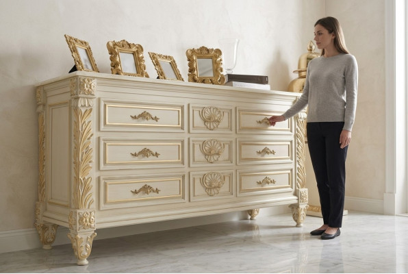 Ladenkast Woonkamer Ladekasten Hout Dressoir Kast Kasten Massief