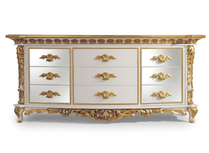 Kommode Woonkamer Laden Hout Sideboard Kast Kasten Massief