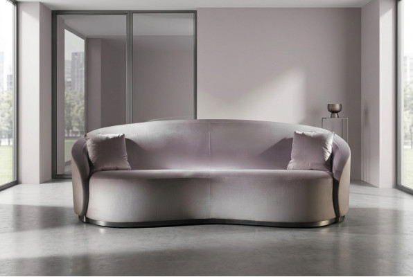 Bank 3-zits Klassieke banken Luxe meubels Banken Bekleding Bank Hout Italië Bekleding