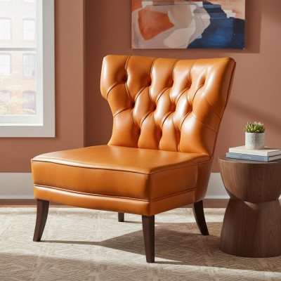 Chesterfield leren fauteuil gestoffeerde stoel luxe meubels bank bank kantoorstoelen nieuw