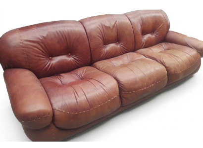 Chesterfield klassieke driezitsbank woonkamer textielbank 3-zitsbank