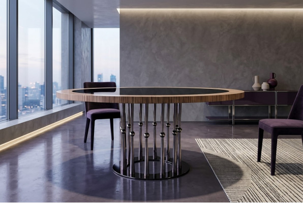 Eettafel Ronde tafels Barok Rococo meubels Italiaanse ronde tafel Klassiek.