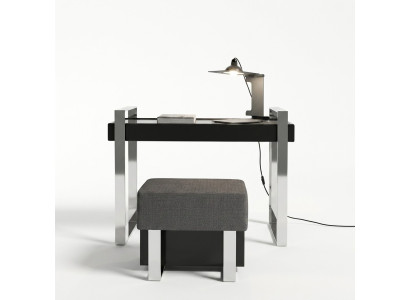Tafels secretaris consoles tafel bureau kaptafel kruk Italiaanse 2-delig.