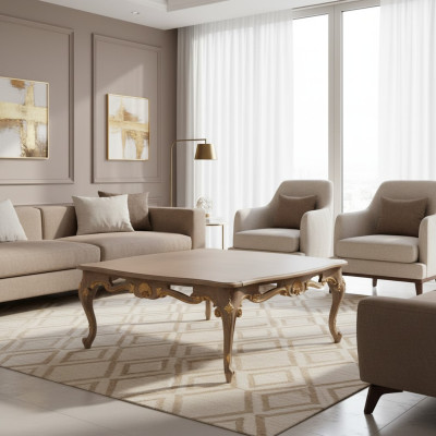 Salontafel Woonkamer Design Italiaanse Tafel Hout Eetkamer Meubels Tafels Nieuw