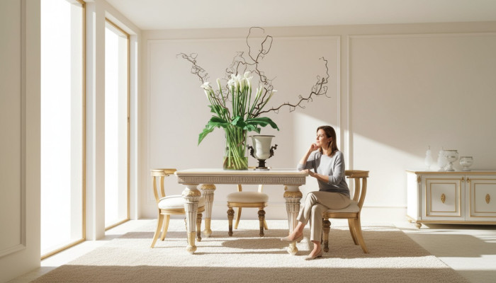 Tafel Eettafel Hout Eettafels Eetkamer Tafels Ontwerp Hout Luxe Meubelen Italië