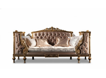 Sofa Driepersoons Bank Beklede Meubels Chesterfield Barok Rococo Antieke Stijl Nieuw