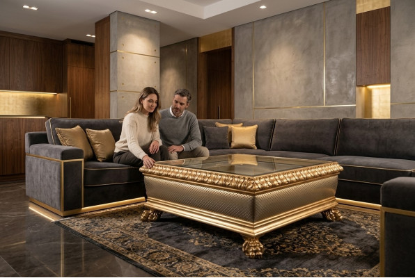 Salontafel Design Meubelen Stijl Barok Hout Italiaanse Tafel Tafels Salontafels