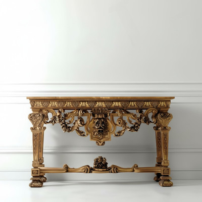 Console tafel meubels hout console Italiaanse dressoir consoles massief houten tafel