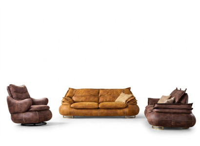 Sofaset 3+1+1 zits Ontwerp Bank Banken Modern 3-delig