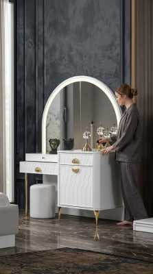 Kaptafelconsole secretaire kaptafelspiegel Slaapkamer
