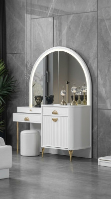 Kaptafelconsole secretaire kaptafelspiegel Slaapkamer