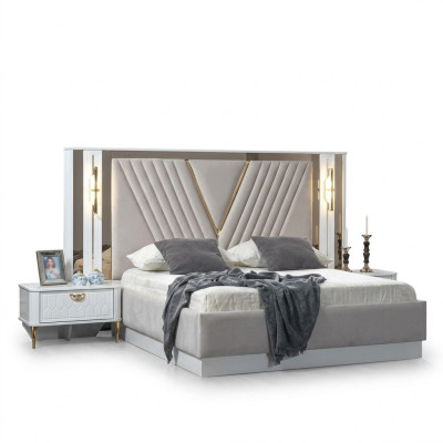 Bed tweepersoons bed bedden meubels inrichting slaapkamer meubel ontwerp