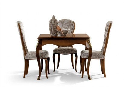 Compleet eetkamerset 4x stoelen eetkamerset Ess Group houten tafel tafels 5-delig