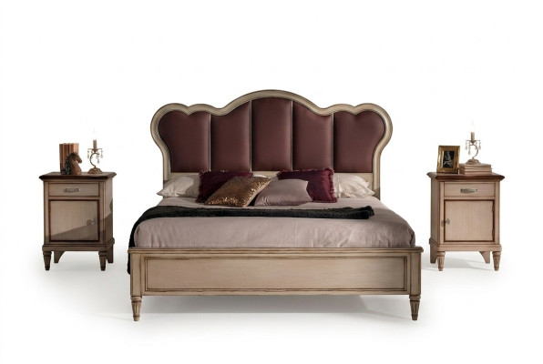 Bed tweepersoonsbed slaapkamer bedden bed meubilair Vaccari cava Giovanni bedden nieuw.