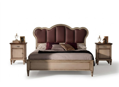 Tweepersoonsbed Slaapkamer Hotel Huwelijk Luxe Bed 2x Nachtkastje 3 delige Set Bedden Nieuw