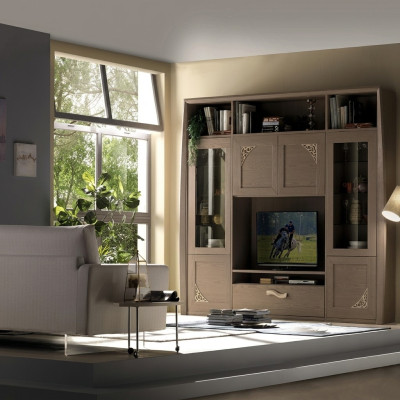 Woonkamer wandkast vitrine hout woonkamer meubels tv kasten design vitrinekasten