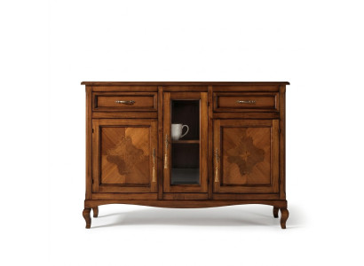 Kommode Sideboard Regal Kast Planken Massief Hout Meubels uit Italië Kasten