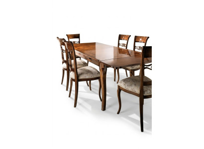 Tafel Houten tafel Barok Rococo Eetkamer Koninklijke eettafel Klassieke tafels