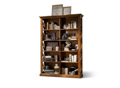 Boekenkast Kast Plank Massief hout meubels Vitrinekast Kantoor Inrichting Kasten Nieuw