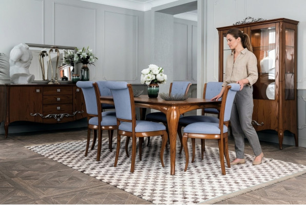 Stoelen Woonkamer Eetkamer Fauteuil Gestoffeerde stoel zonder armleuning Luxe fauteuil
