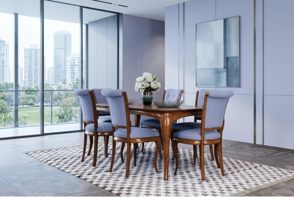 Stoelen Woonkamer Eetkamer Fauteuil Gestoffeerde stoel zonder armleuning Luxe fauteuil