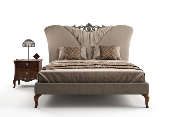 Bed Dubbel massief houten bed Slaapkamer Bedden Meubels Vaccari cav giovanni Nieuw