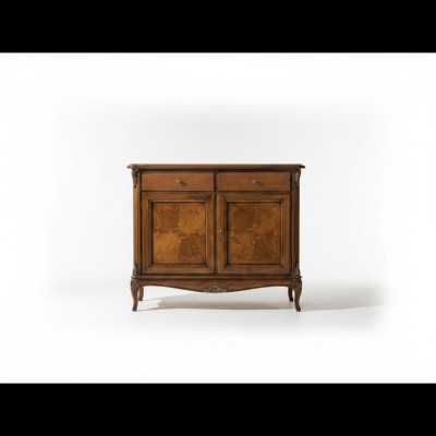 Laden dressoir sideboard bruin massief houten kast meubels commodes