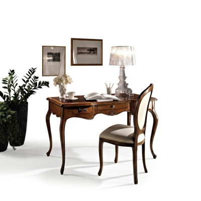 Ontwerper bureau stoel kantoor set Italiaanse meubels secretaire armstoel 2-delig.