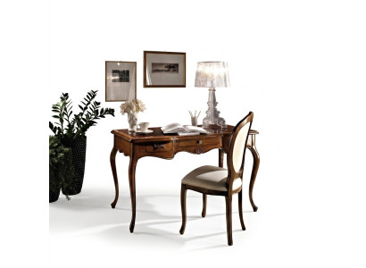 Ontwerper bureau stoel kantoor set Italiaanse meubels secretaire armstoel 2-delig.
