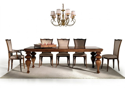 Ronde Tafel - Klassieke Eettafel - Ronde Tafels - Rococo Barok Meubels - Italiaans