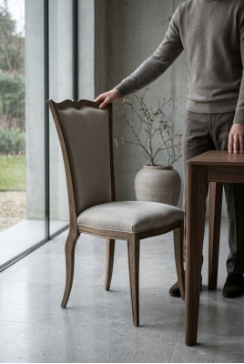 Zitmeubels 1x Fauteuil Woon Eetkamer Textiel Designer Stoel Luxe