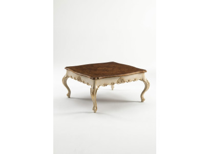 Salontafel Tafel Bijzettafel Woonkamertafel Hout Koninklijk Bijzet Barok Tafels