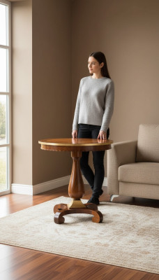 Eettafel Luxe Ronde Tafel Massief Hout Italië Nieuw Eettafels Ronde Meubels