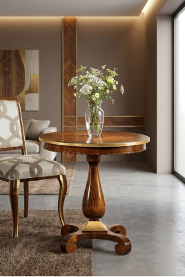 Eettafel Luxe Ronde Tafel Massief Hout Italië Nieuw Eettafels Ronde Meubels