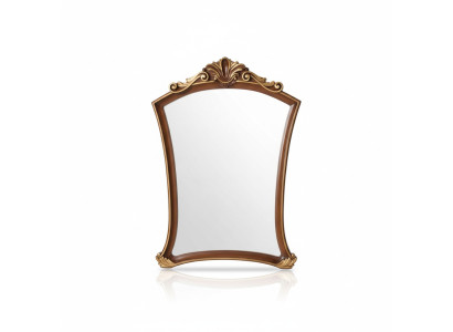 Klassieke designspiegel Italiaanse wandspiegel houten standaard wand Italiaans nieuw