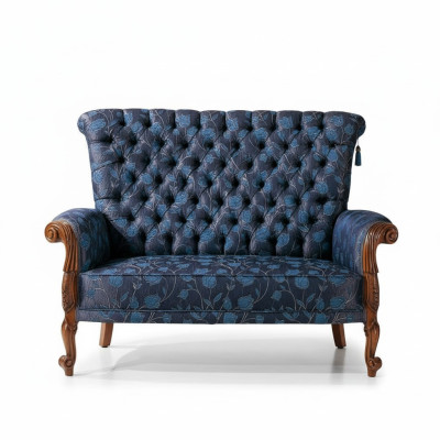 Italiaanse fauteuil bank bekleding design textiel eenzitterige sofa bekleding zitbank 1-zitsbank