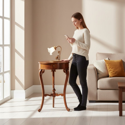 Koffie bijzettafels woonkamer ronde salontafel luxe design salontafel nieuw